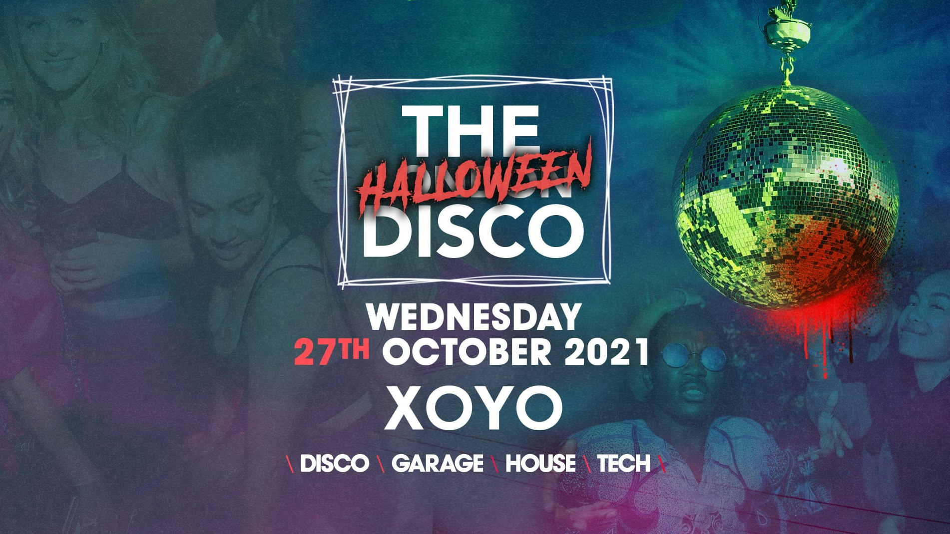 The London Halloween Disco 👽 House x Techno x Disco x Garage | XOYO