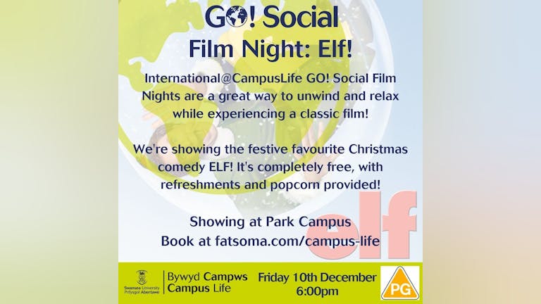 GO! Social: Film Night - Elf!