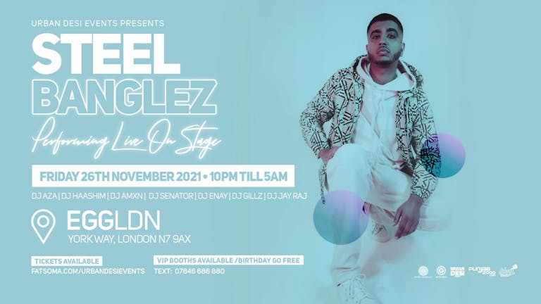 (SELL OUT WARNING) STEEL BANGLEZ ( PERFORMING LIVE ON STAGE ) 