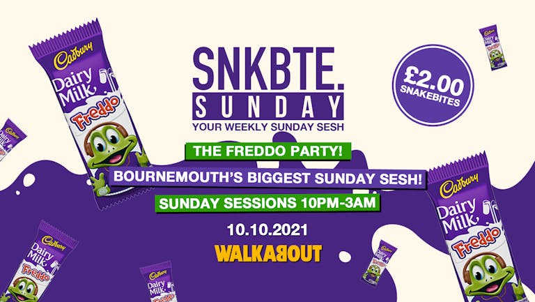 Snakebite Sundays @Walkabout // The Freddo Party!