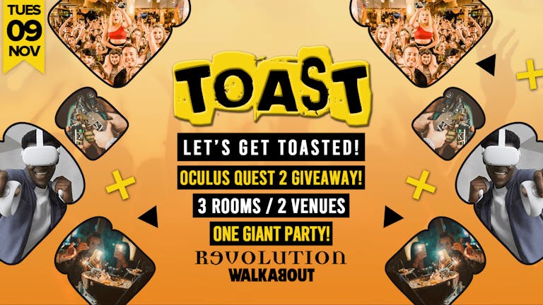 Toast • Oculus Quest 2 Giveaway • Revolution & Walkabout