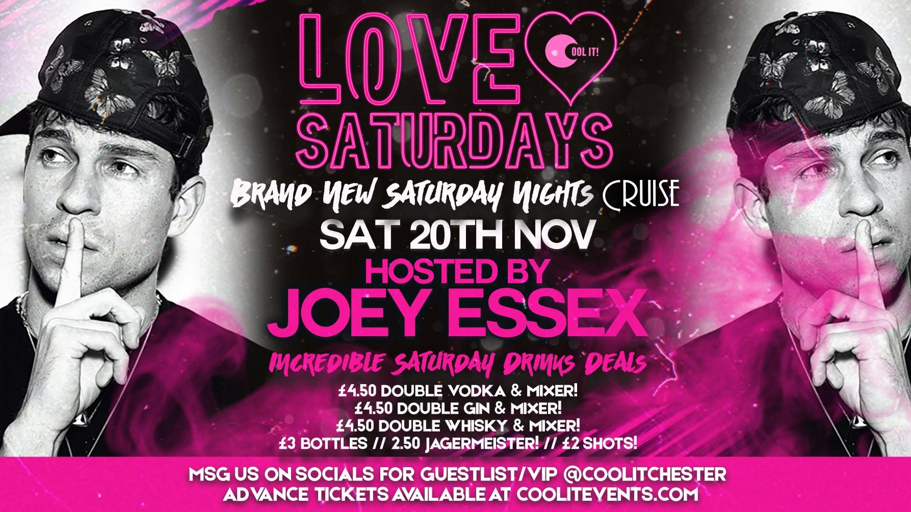 LOVE Saturdays : hosted by Joey Essex