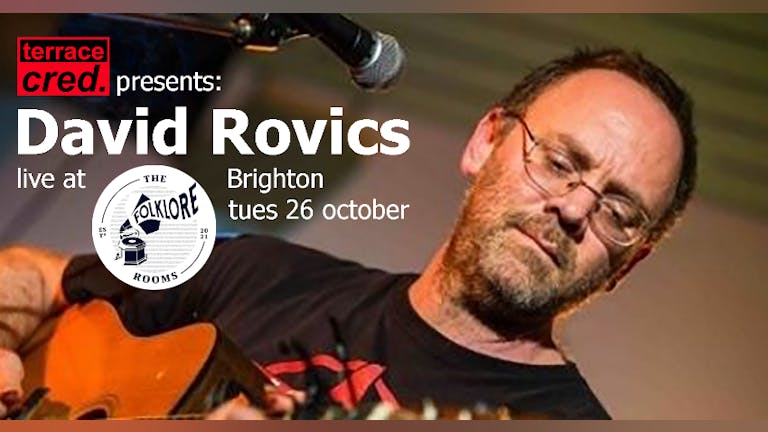 David Rovics: Live at The Folklore Rooms