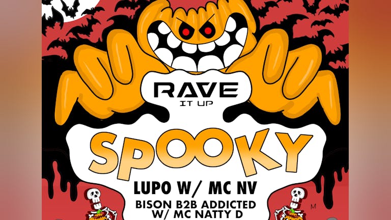 Rave It Up Presents Spooky - Lupo W/MC NV