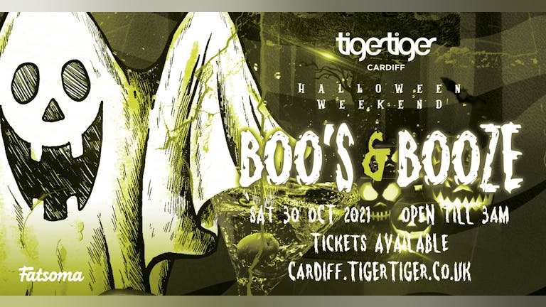 BOO'S AND BOOZE | HALLOWEEN WEEKEND AT TIGER TIGER 
