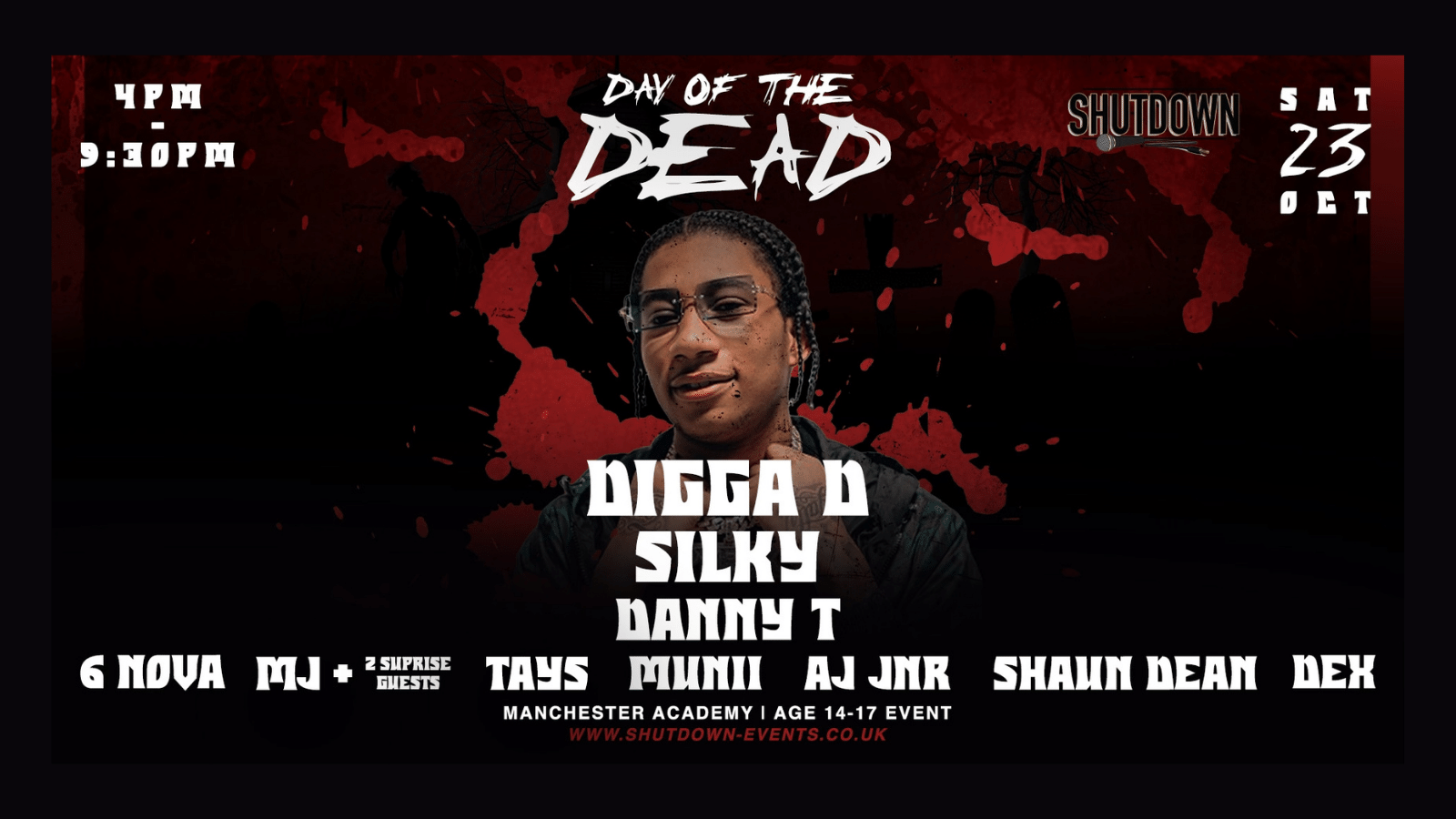 Shutdown Manchester – Day Of The Dead