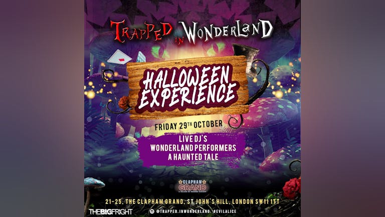 Trapped In Wonderland Halloween Experience: London
