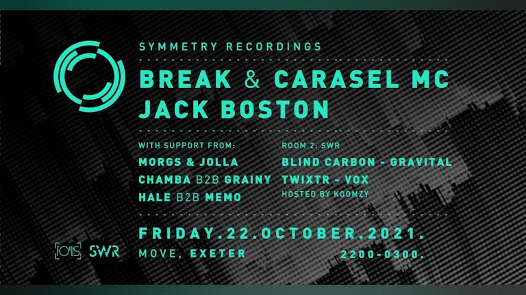 Fokus: Break, Jack Boston & Carasel MC (Symmetry Recordings)