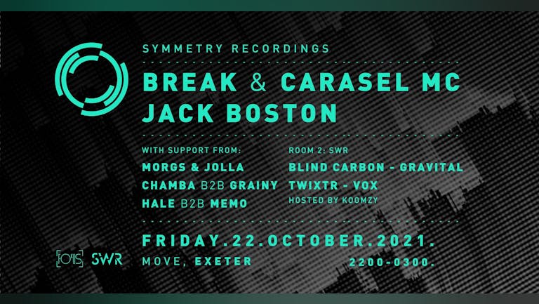 Fokus: Break, Jack Boston & Carasel MC (Symmetry Recordings)