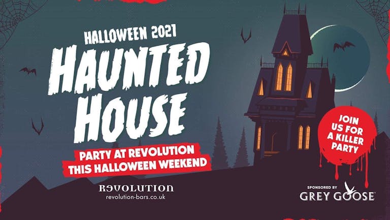 [LAST REMAINING TICKETS!]  HALLOWEEN - THE HAUNTED HOUSE AT REVS