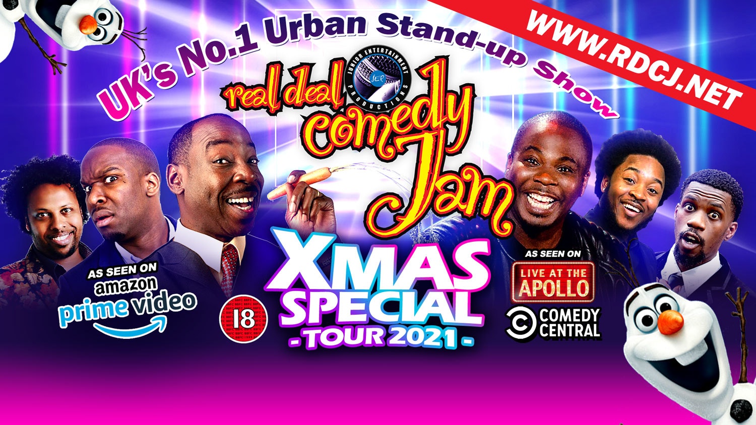 Birmingham Real Deal Comedy Jam Xmas Special!!