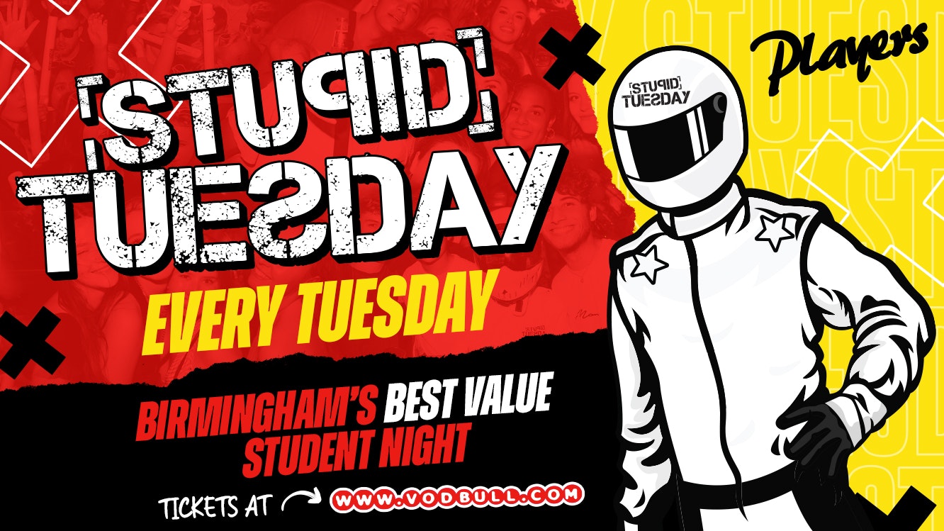 TONIGHT: Stupid Tuesday – Free Drink before 12am!