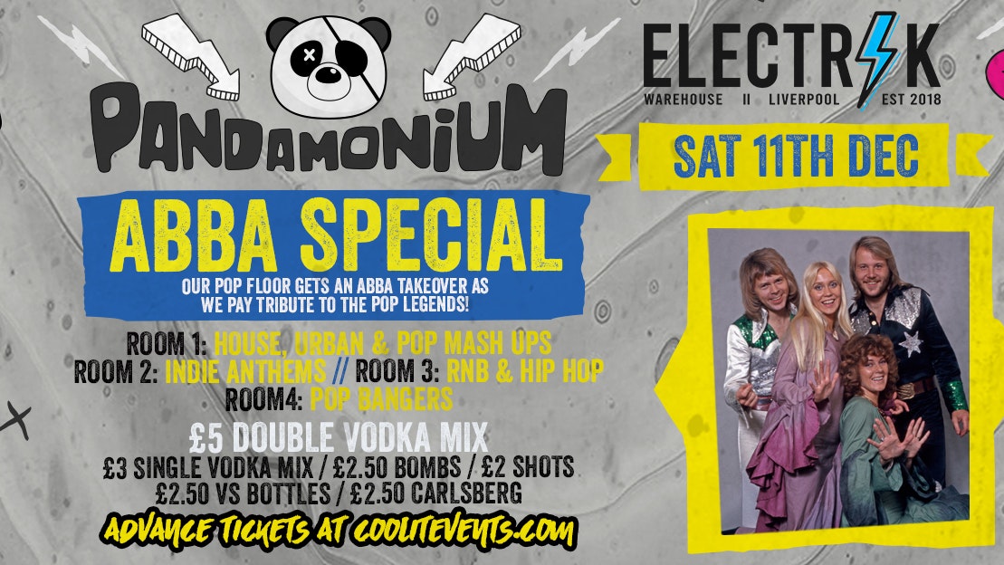 Pandamonium Saturdays feat. ABBA Special (Room 4)