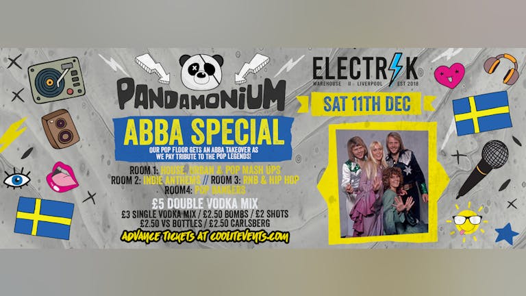 Pandamonium Saturdays feat. ABBA Special (Room 4)
