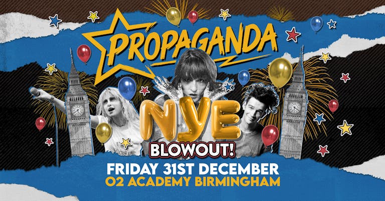 Propaganda Birmingham - New Year's Eve Blowout!
