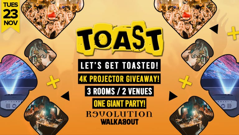 Toast • 4k Projector Giveaway • Revolution & Walkabout