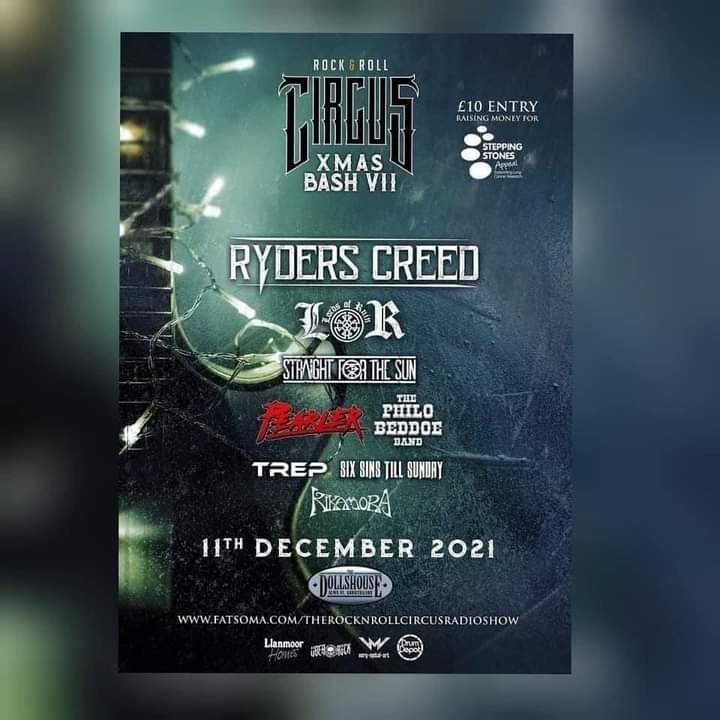 The Rock Roll Circus Events Xmas Bash Vii At The Dolls House Abertillery On 11th Dec 21 Fatsoma