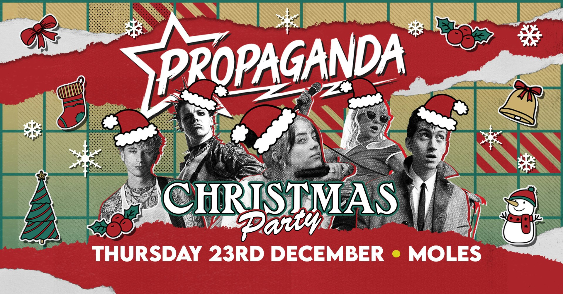 Propaganda Bath – Christmas Party!