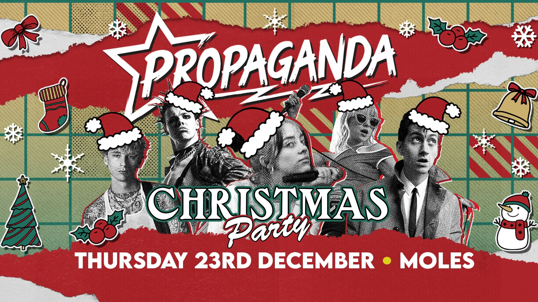 Propaganda Bath – Christmas Party!