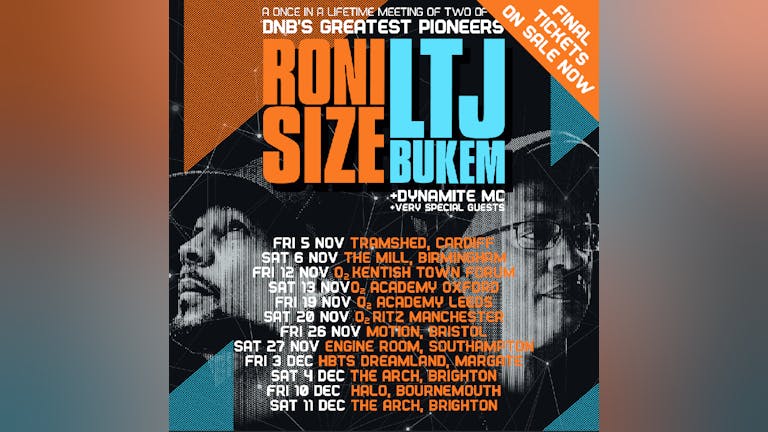 Soundcrash Presents Roni Size & LTJ Bukem