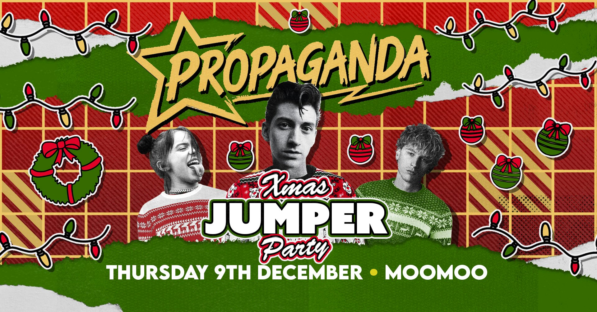 Propaganda Cheltenham – Xmas Jumper Party!