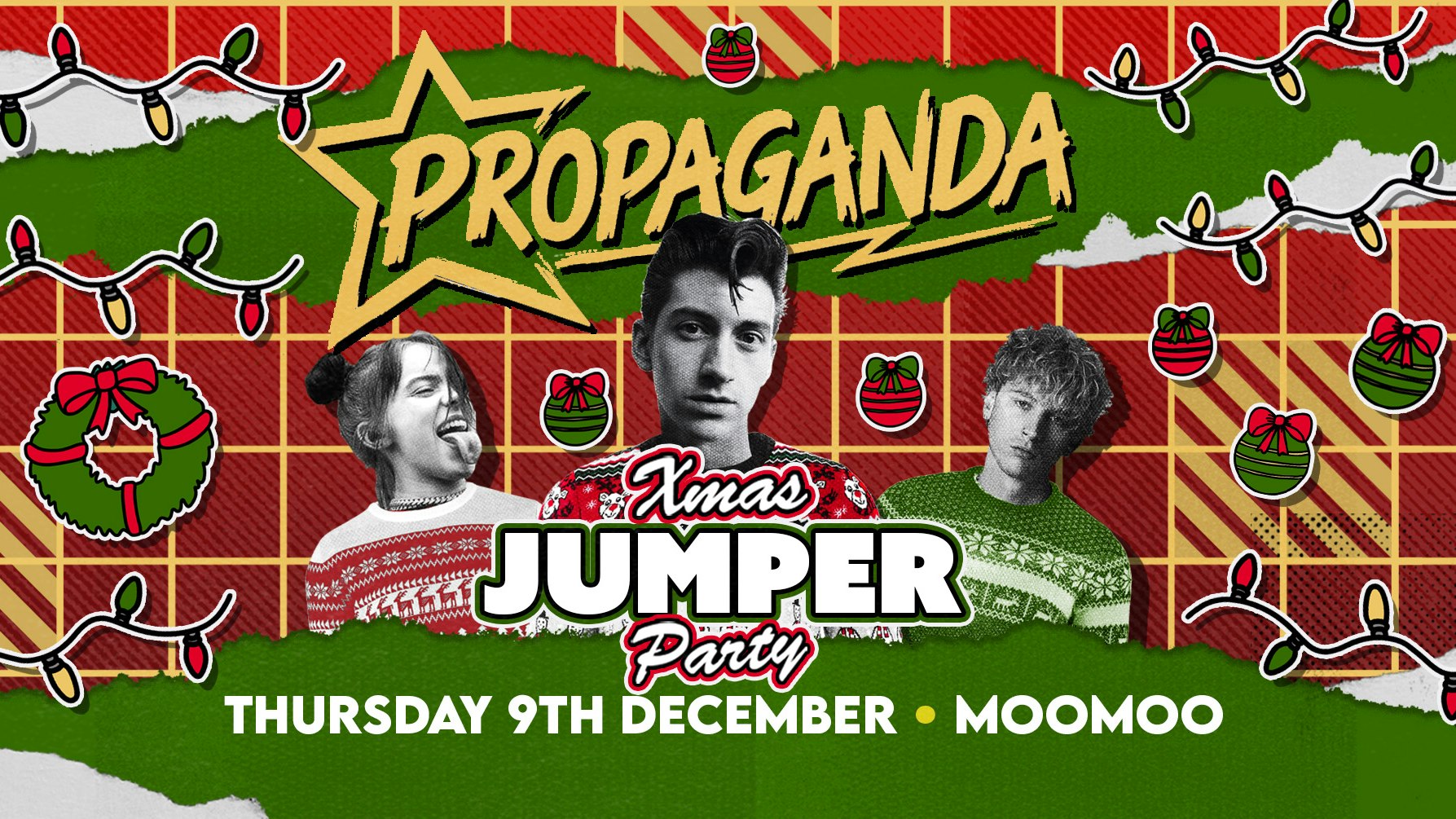 Propaganda Cheltenham – Xmas Jumper Party!
