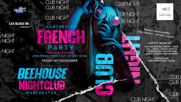 French Party Manchester - BeeHouse | Friday 26th November