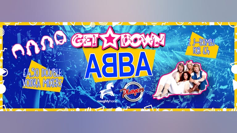 ABBA NIGHT! £3 Ticket includes FREE J-BOMB! [Final Tickets]