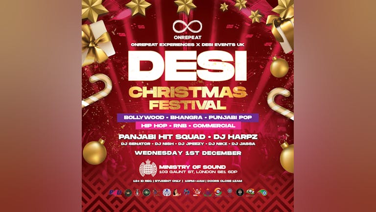 [SOLD OUT] DESI STUDENT FESTIVAL: CHRISTMAS SPECIAL DESI CHRISTMAS FESTIVAL  
