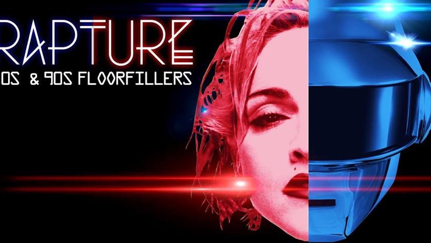 RAPTURE – 80’s and 90’s floor filling anthems!