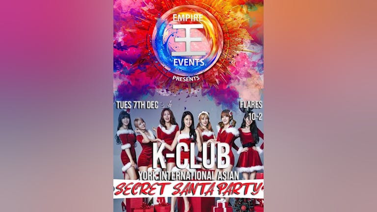 K-Club: York K-Pop Secret Santa Party On 07/12/21 with YSJ Korean Culture Society