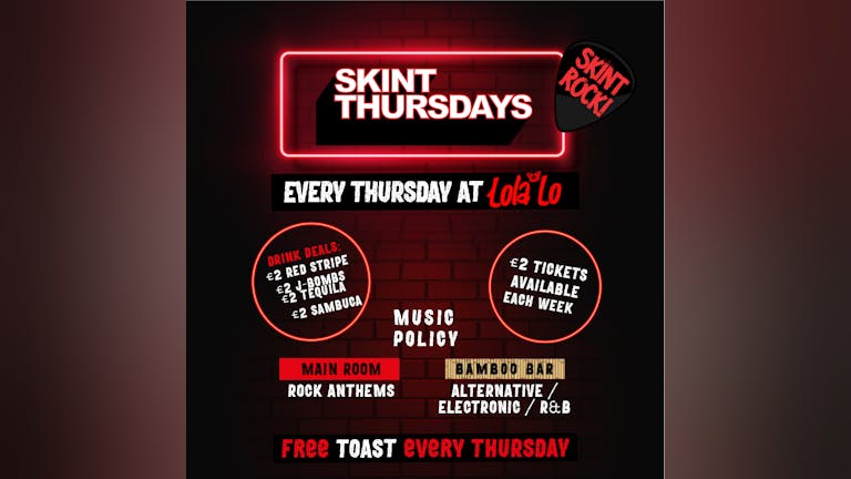 Skint Thursday - Thursday 9th December