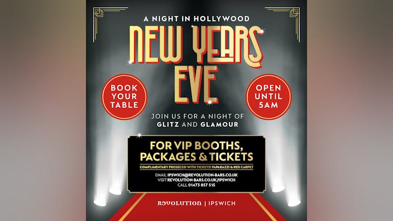 Night In Hollywood NYE party - 31st December