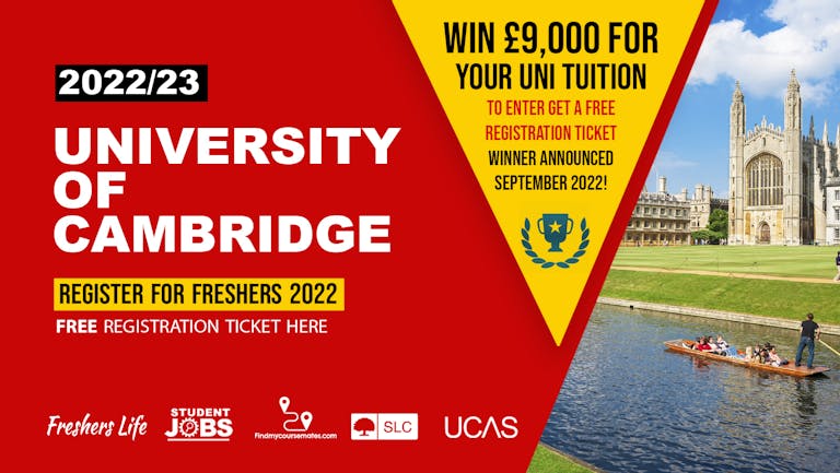 University of Cambridge - Freshers Registration