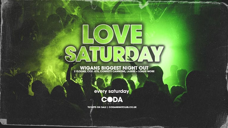 CODA Saturdays - 2 Floors of Music with 3 DJ’s Every Week