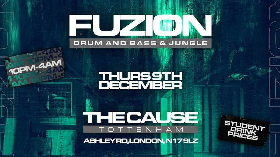 Fuzion – Drum n Bass Warehouse Rave | December 9th 2021