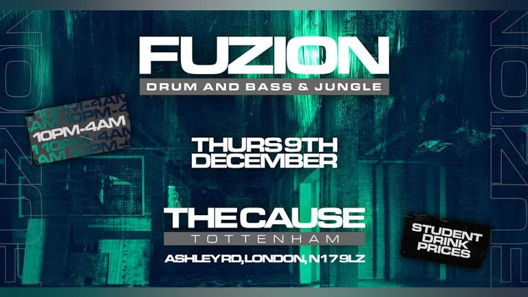 Fuzion - Drum n Bass Warehouse Rave | December 9th 2021 