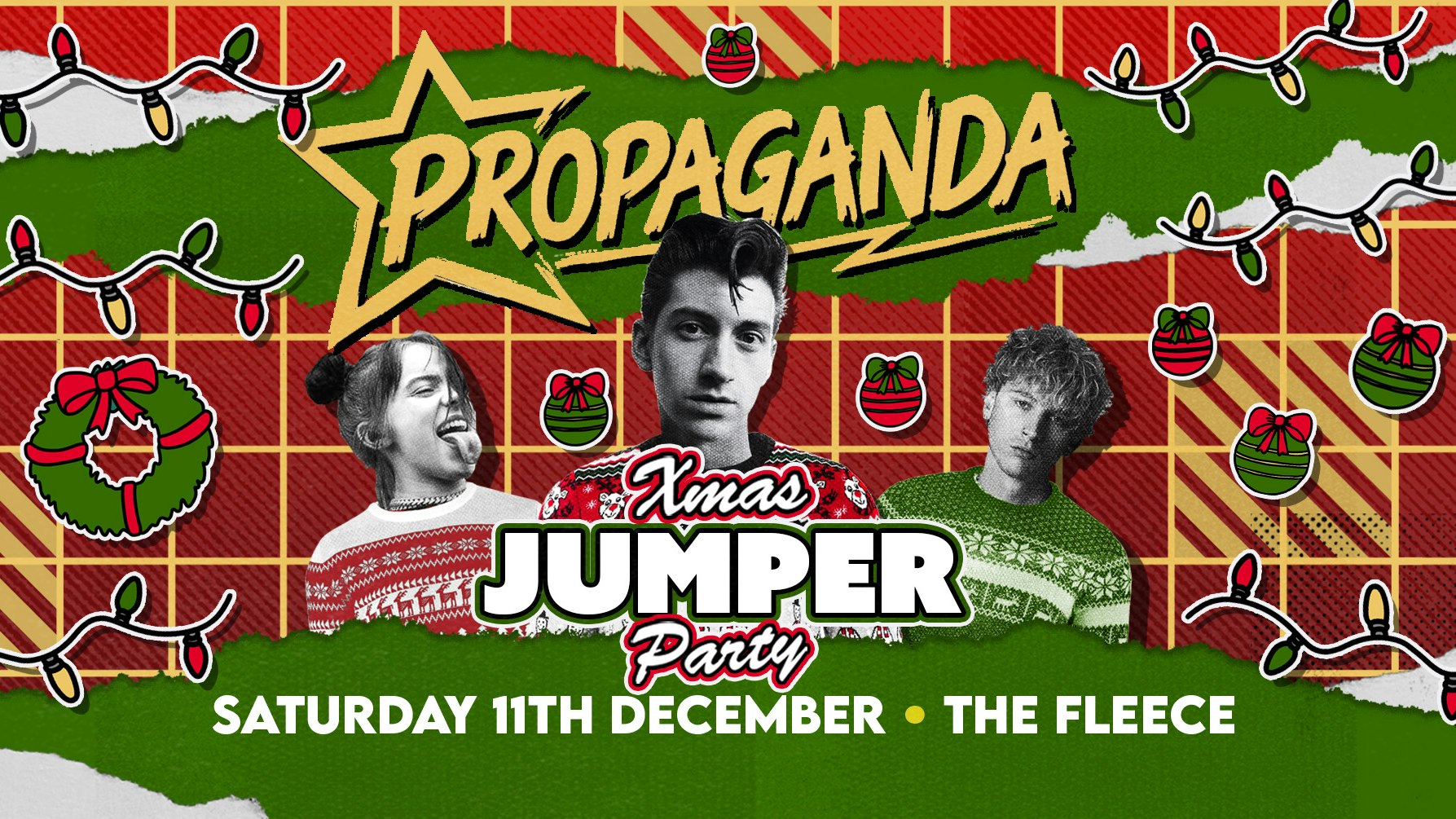 Propaganda Bristol – Xmas Jumper Party!