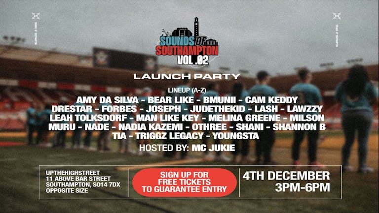 FREE Launch Party ( Sounds Of Southampton Vol.02 )