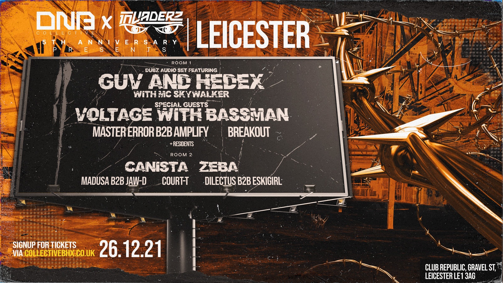 DNB Collective X Invaderz 4.0