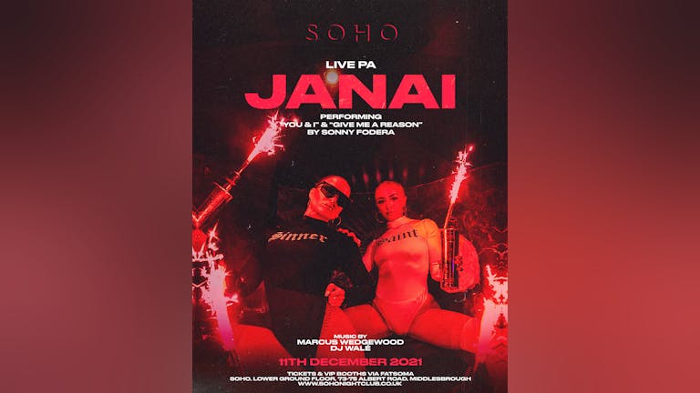 SOHO SATURDAYS presents JANAI (You & I) 