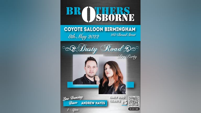 Brothers Osbourne Pre-Party @ Coyote Saloon Birmingham