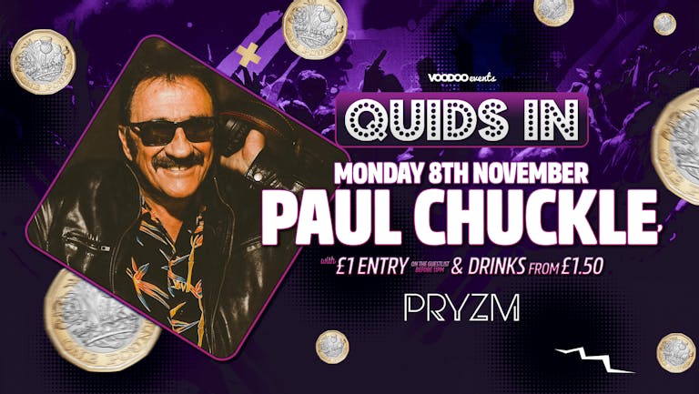 Quids In Mondays - Paul Chuckle DJ set - 8th November 