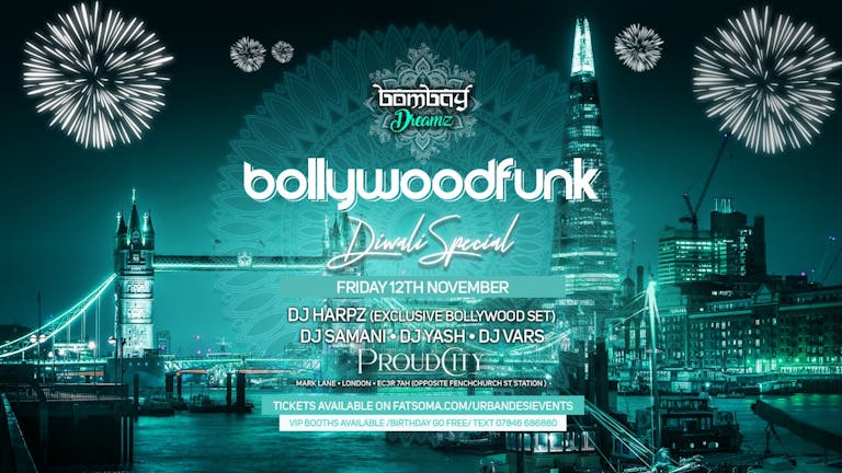 ( SOLD OUT ) Bollywood Funk ( DIWALI SPECIAL )