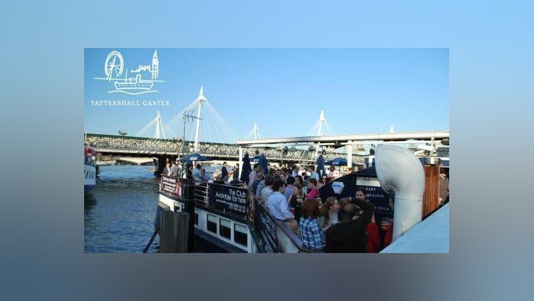 80s 90s Thames Boat Party | Tattershall Castle | Welcome Drink | Make New Connections | Dancing