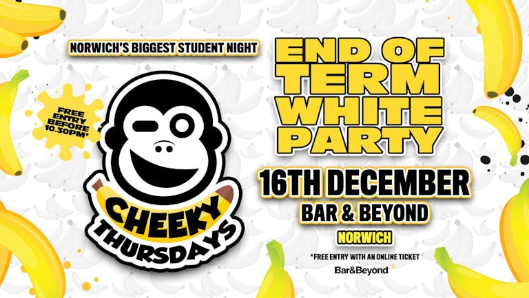 End of term White Party • TONIGHT