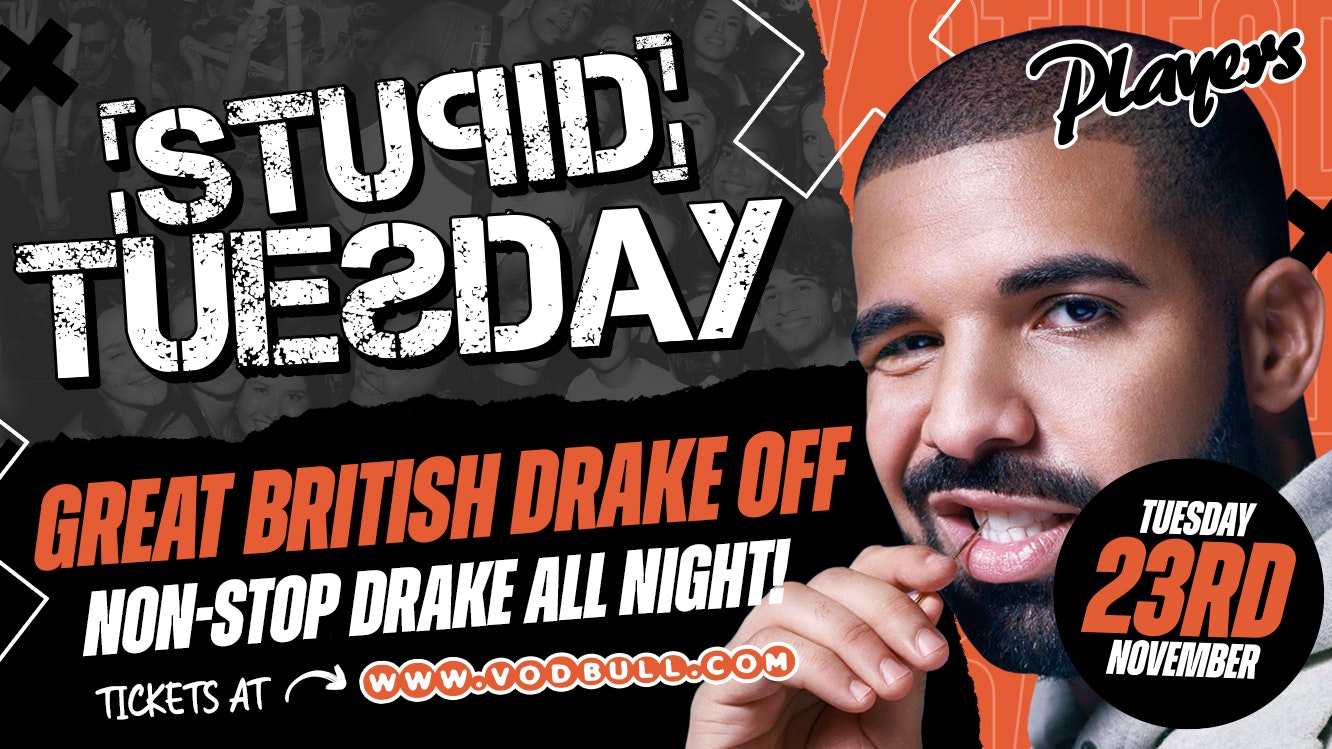 TONIGHT – DRAKE PARTY – FREE Jagerbomb before 12am!