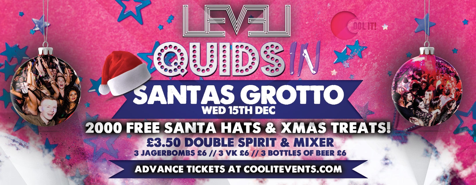 Quids In Wednesdays : Santa’s Grotto