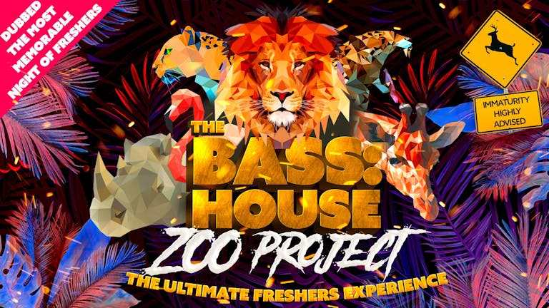 Bass:House Zoo Party Freshers Week Tours | Southampton