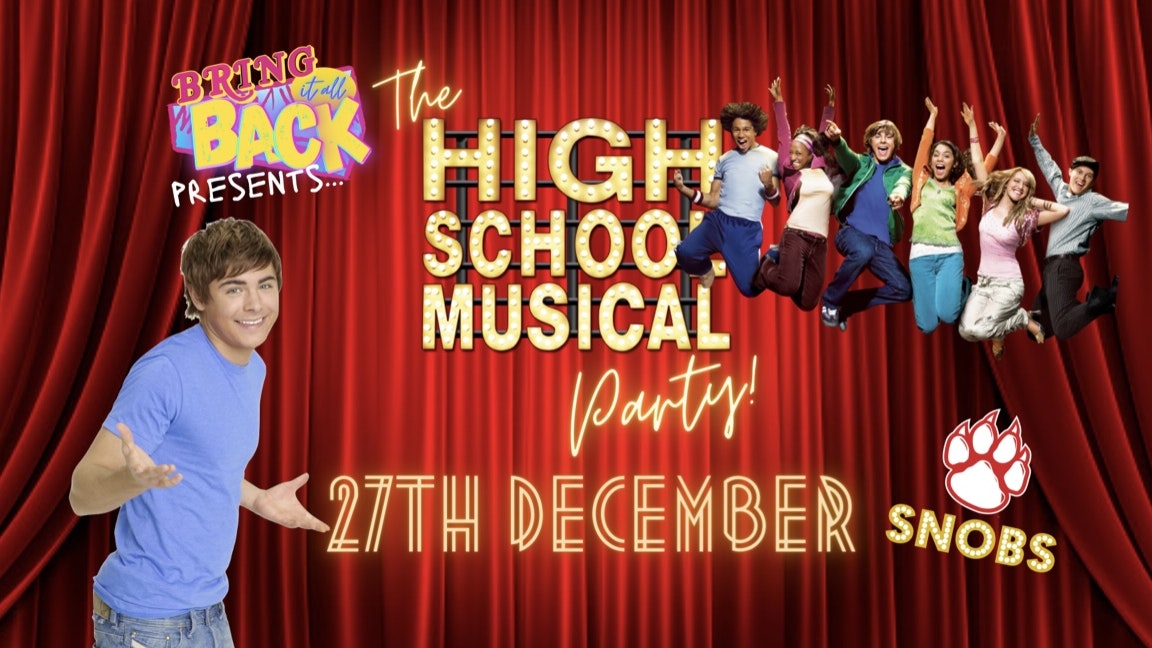 Rehab vs Bring It All Back (High School Musical Party)  Monday 27th December